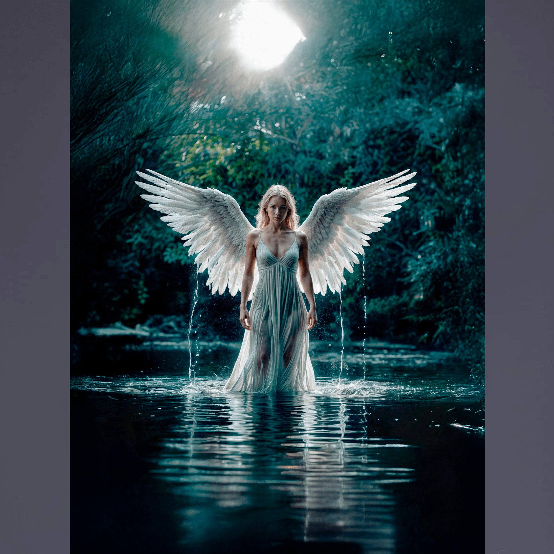 Angels of These other Worlds Canvas #004