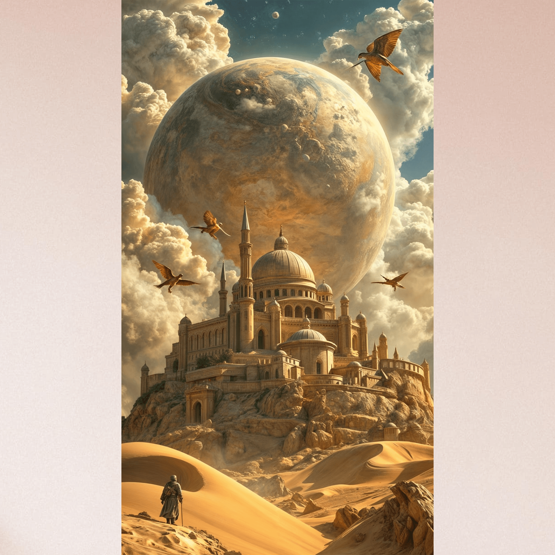 SciFi Cities Canvas #002 Hover