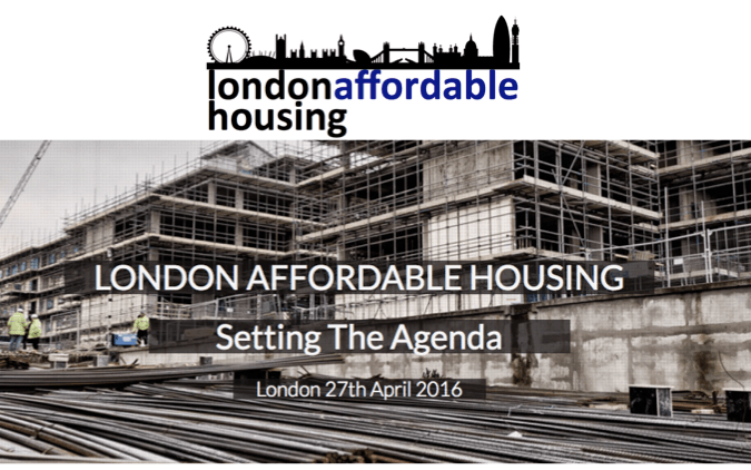 London Affordable Housing Summit