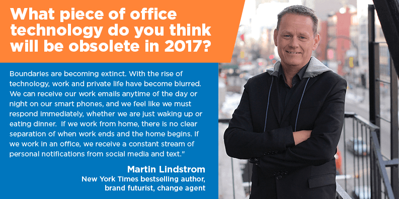 What Office Item Will Be Obsolete in 2017? FitSmallBusiness