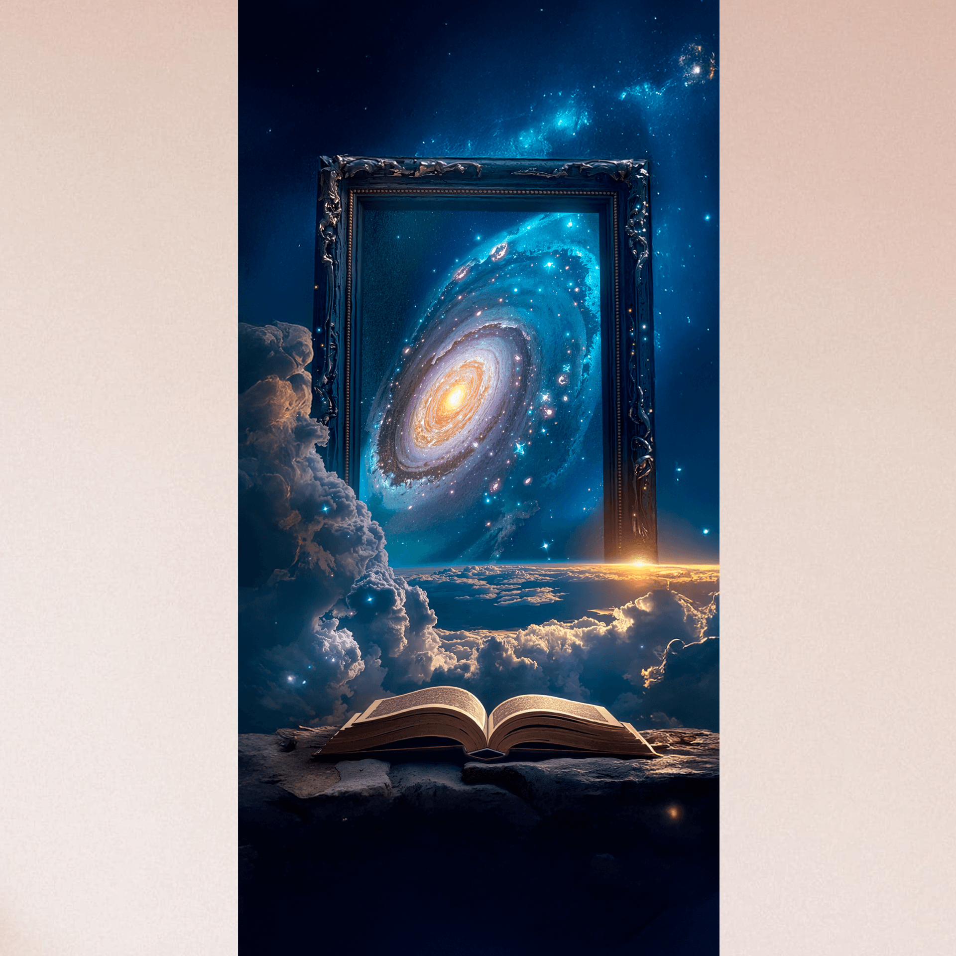 The Books of the Universe Canvas #002 Hover