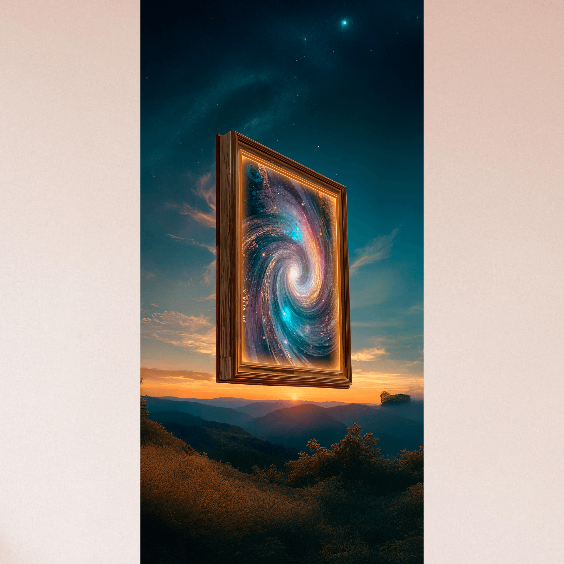 The Books of the Universe Canvas #004 Hover