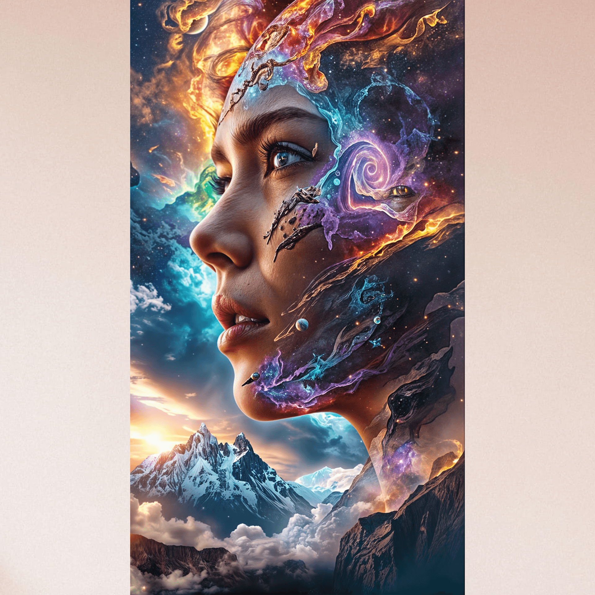 The Engineers of the Universe Canvas #001 Hover