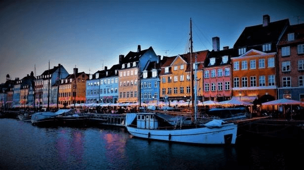 Copenhagen's charming houses