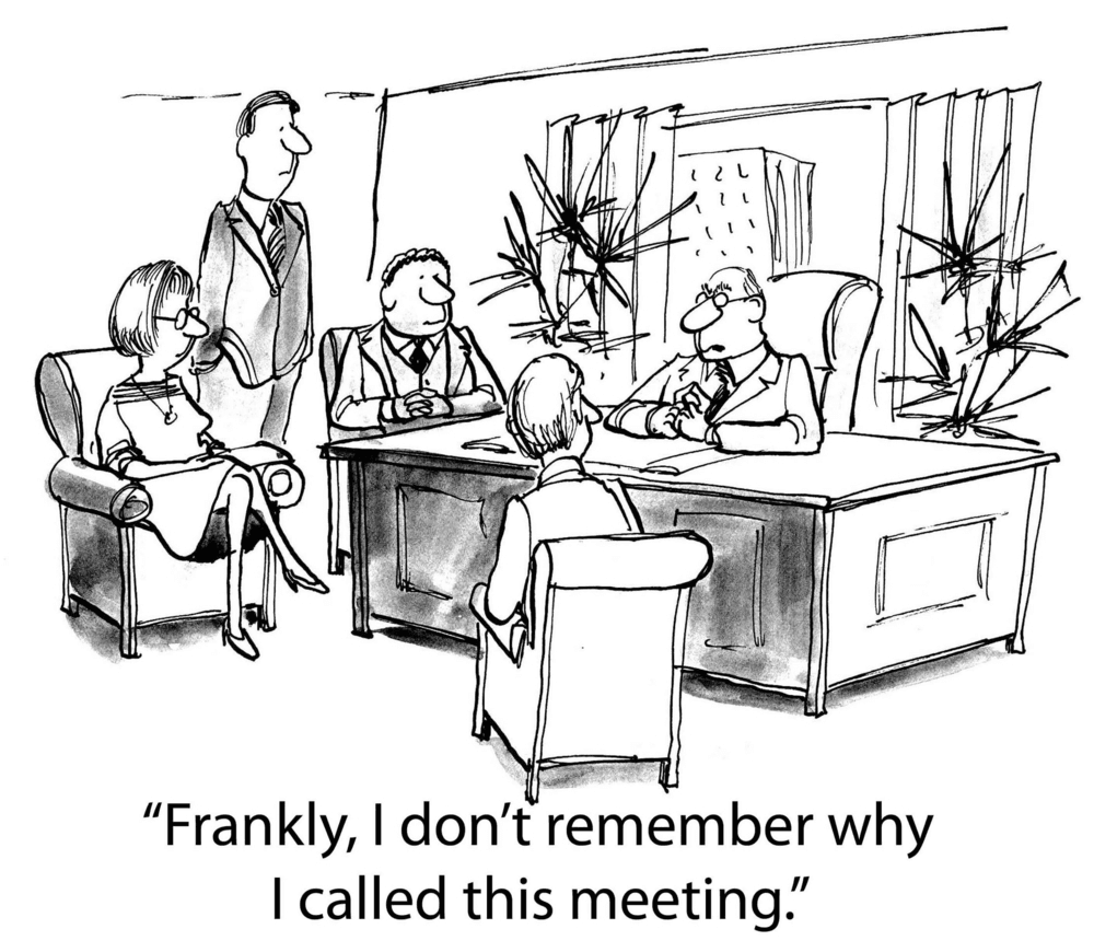 The impacts of poor meetings also affect people's own behaviour