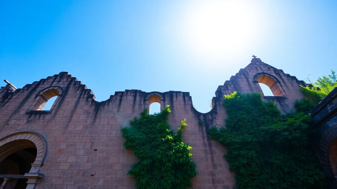 Historic Church of Saint Paul ruins in Malacca
