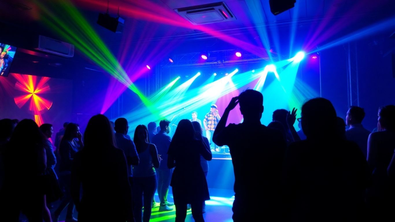 Kuala Lumpur nightclub with dancing and live music.