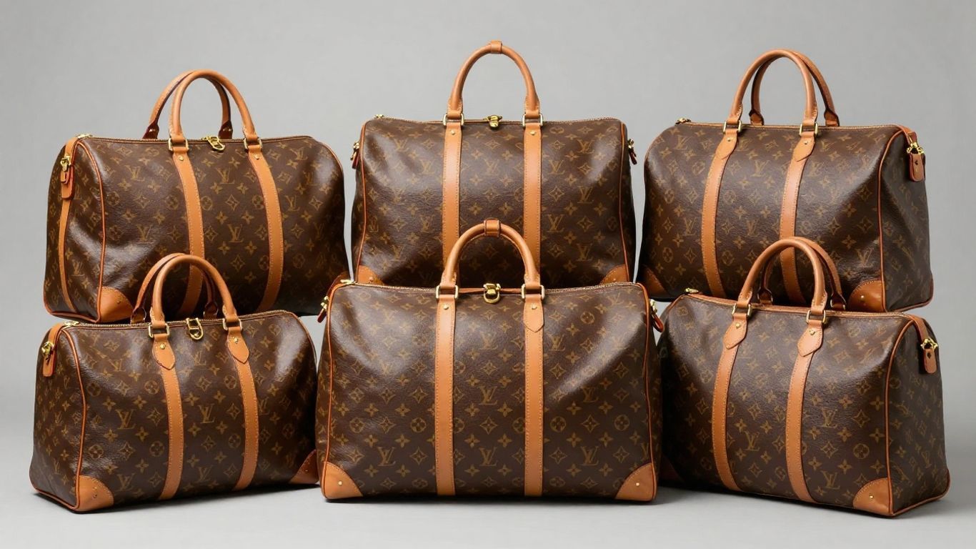 Vintage Louis Vuitton travel bags