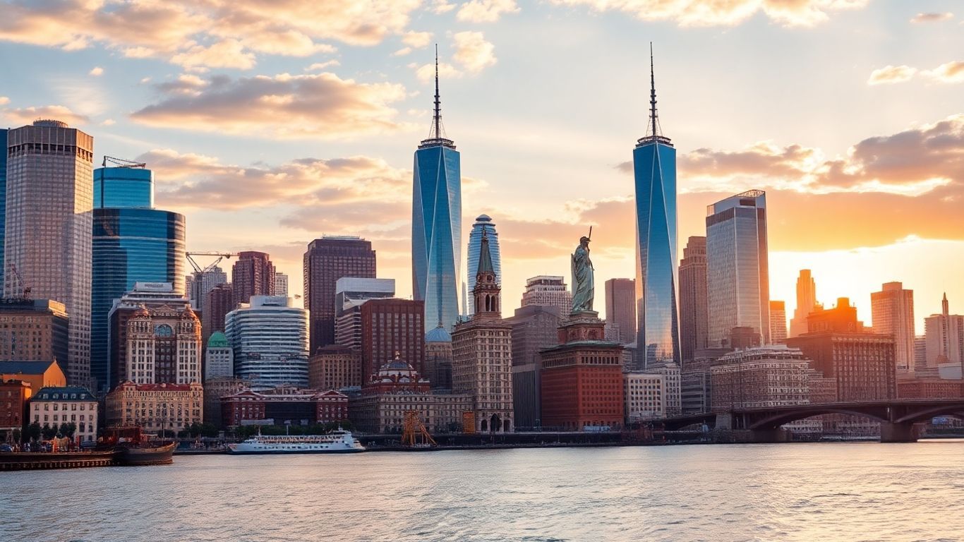 Interactive map guide of US cities