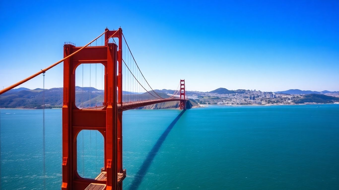 Golden Gate Bridge and San Francisco skyline