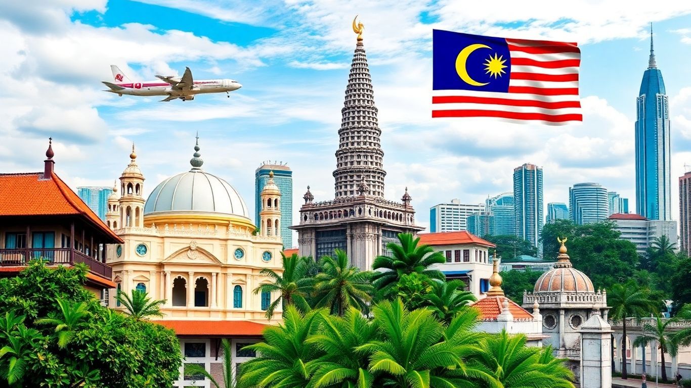 Malaysia's capital cities and historical Peninsular Malaysia landmarks.