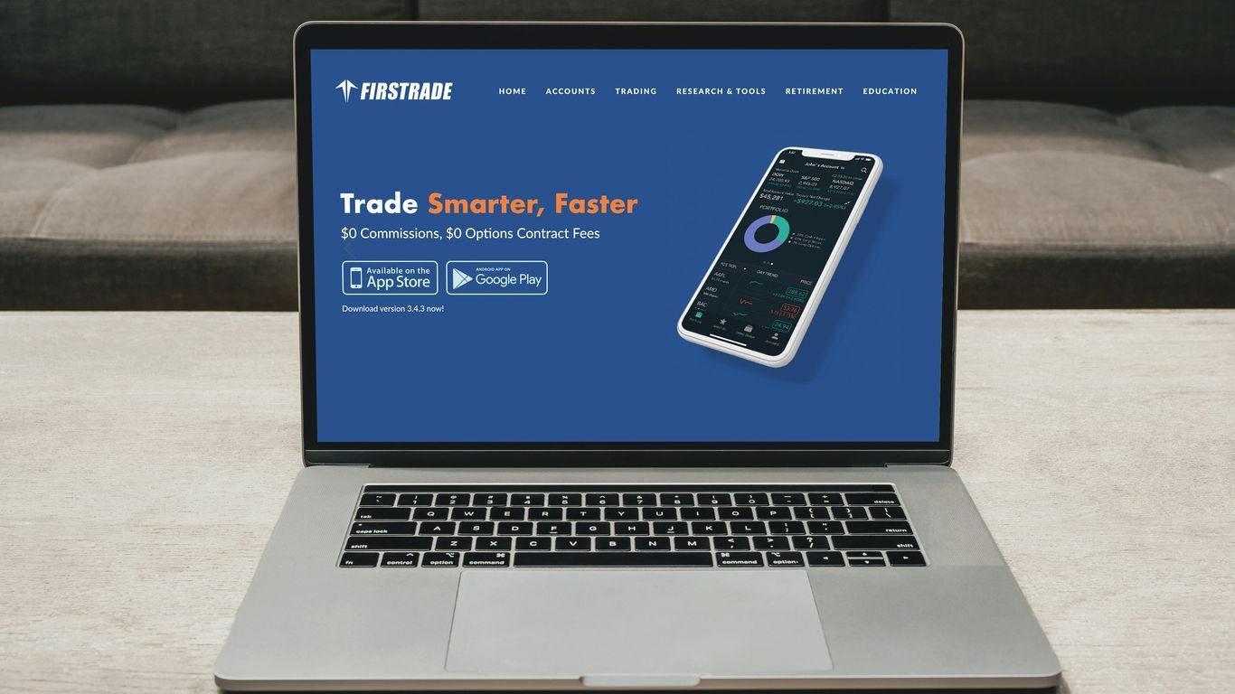 a laptop with a blue screen