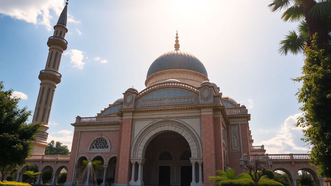 Pahang mosque, Malaysia, cultural and spiritual site