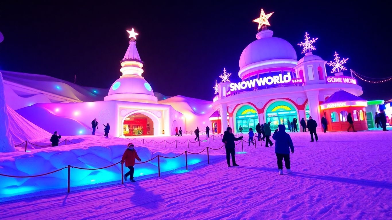 SnowWorld Genting Highlands winter wonderland