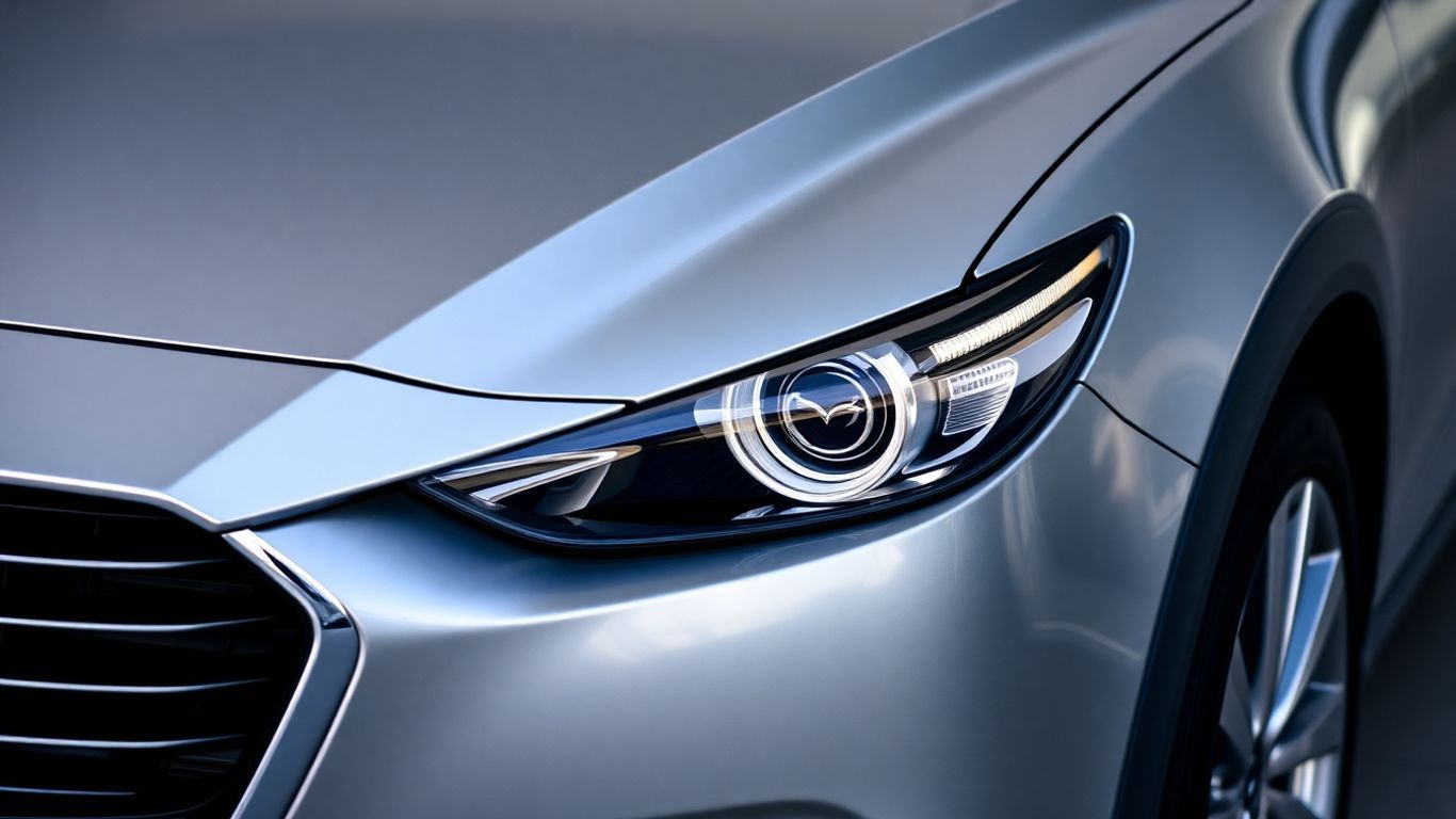 Mazda vehicle front view