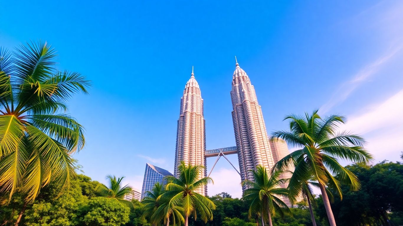 Petronas Twin Towers in Kuala Lumpur