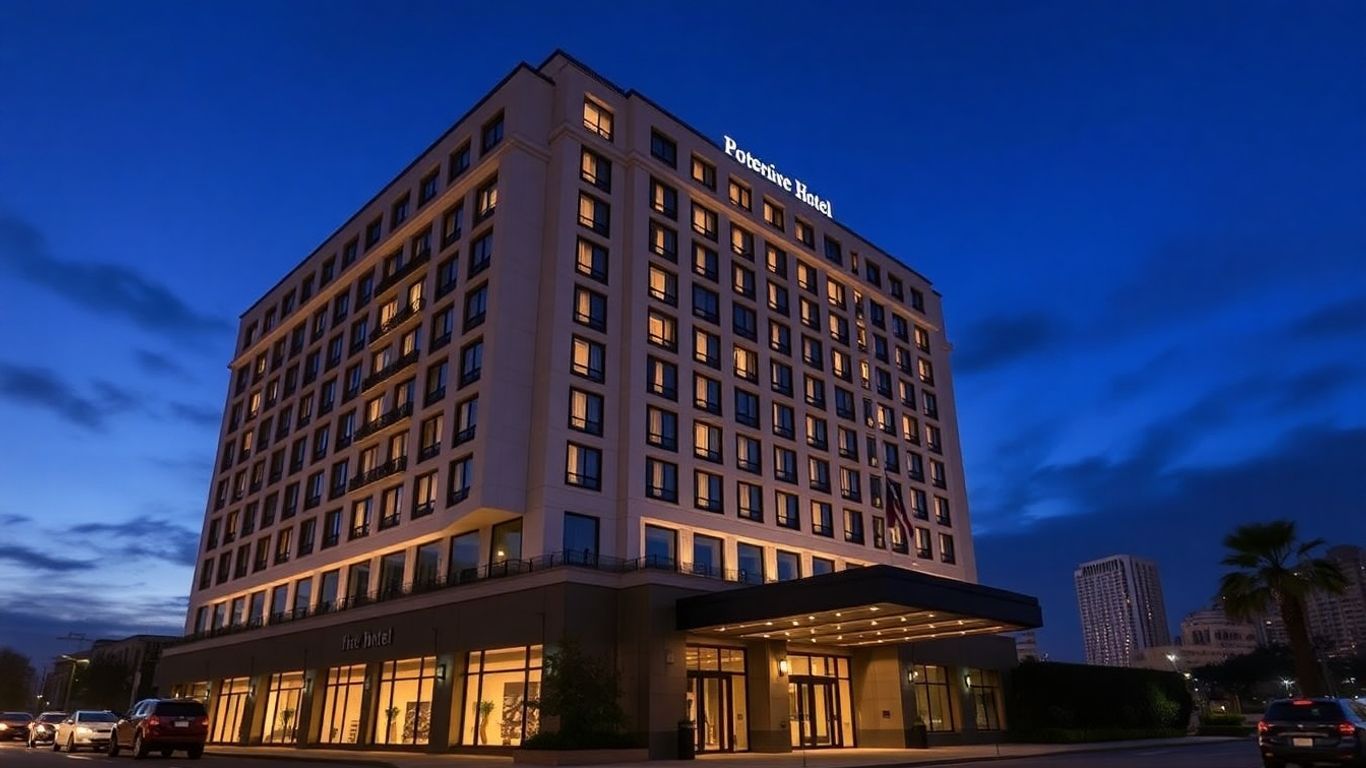 Four Seasons Kuala Lumpur exterior at dusk