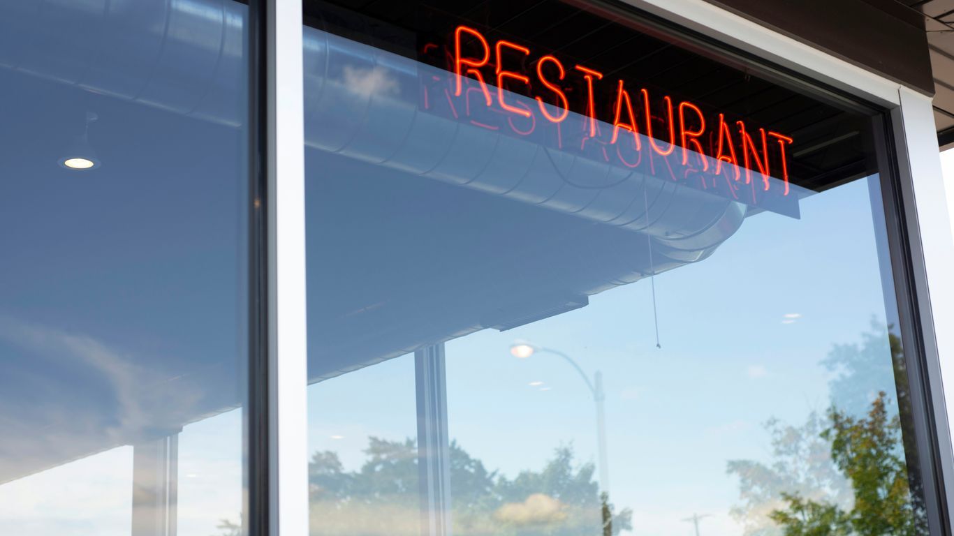 a sign on a building