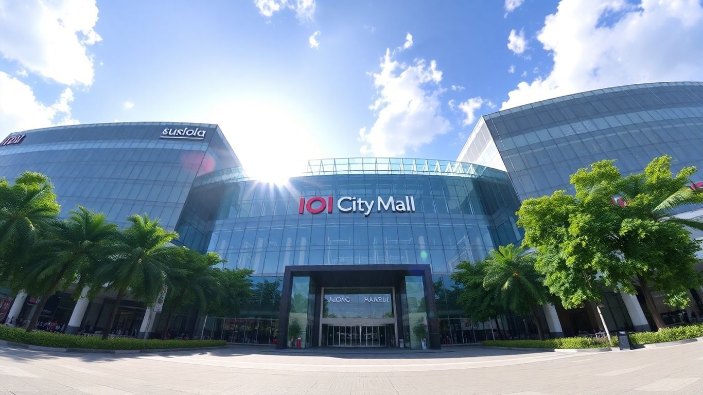 IOI City Mall Putrajaya exterior architectural view