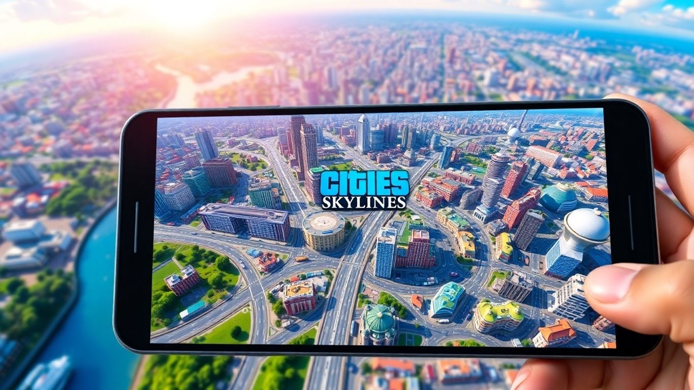 Cities Skylines Mod APK Android gameplay