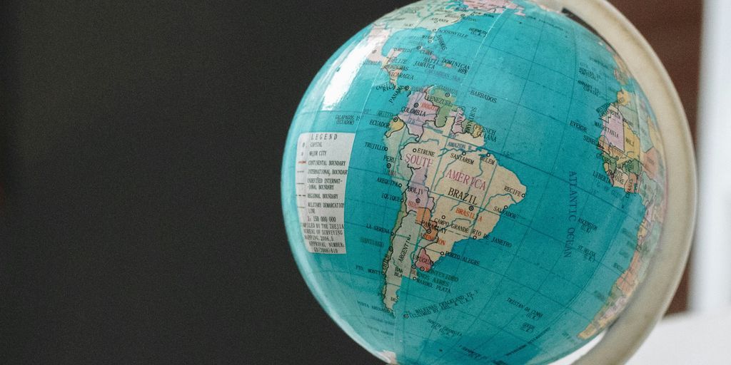 close-up photo of desk globe