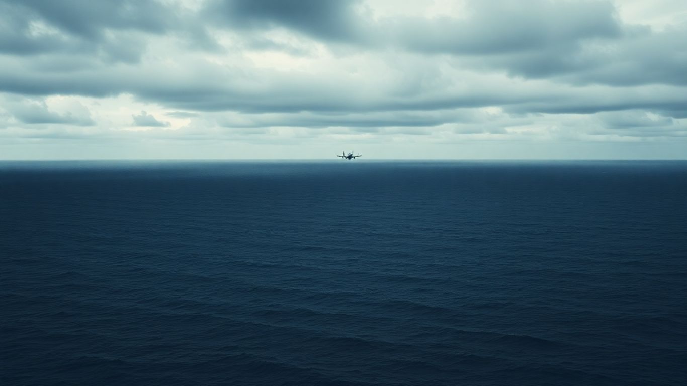 Ocean search for missing flight
