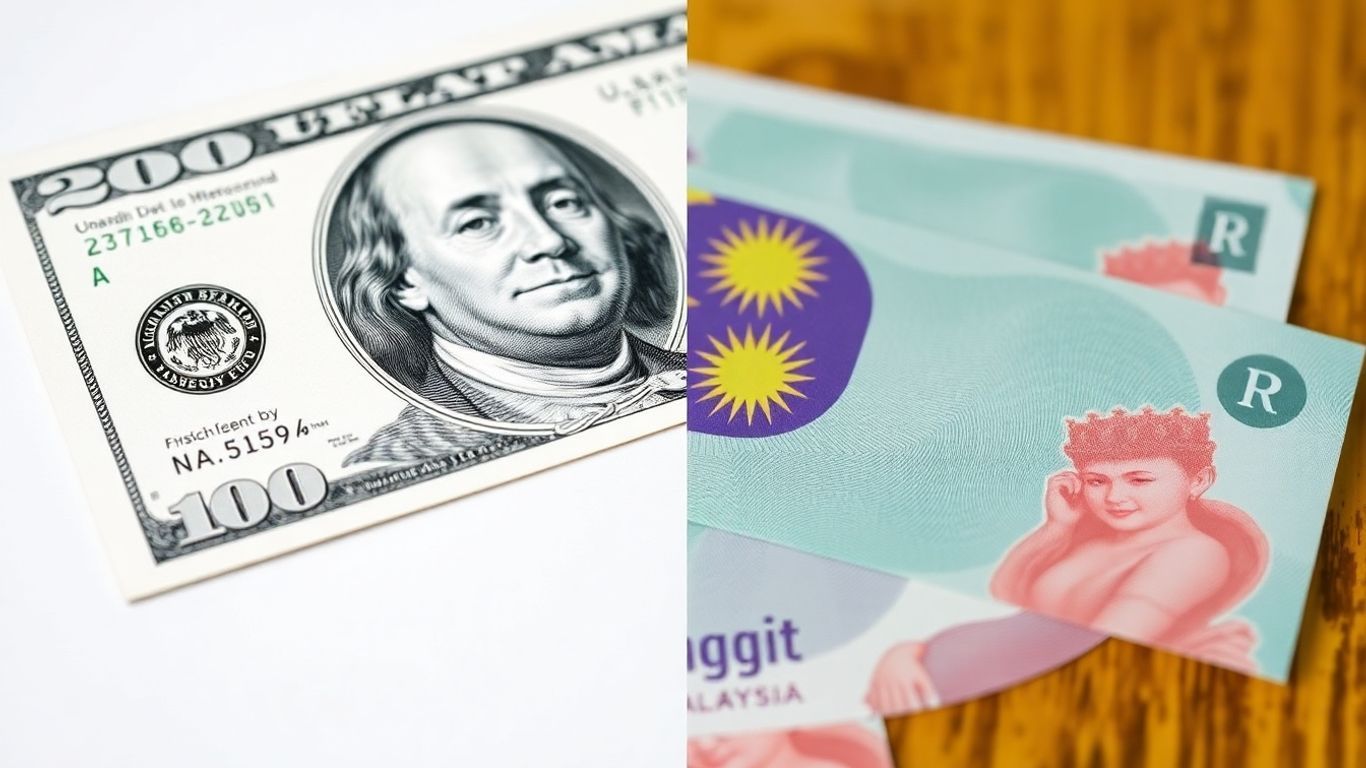 US Dollar to Malaysian Ringgit currency exchange