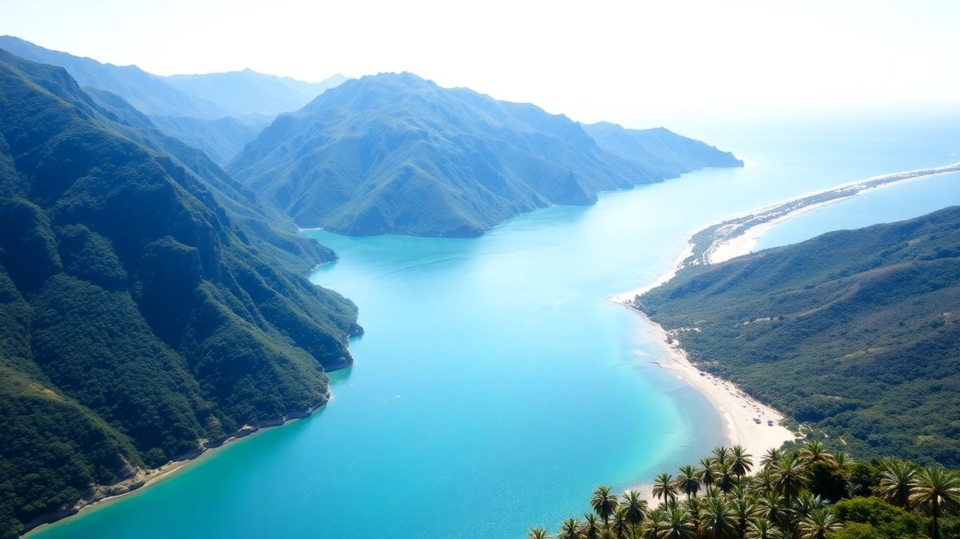Malaysia's diverse mountains, rivers, and coastlines.